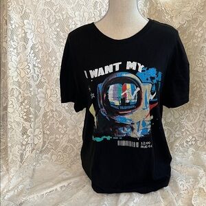 MTV Classic Black Tee